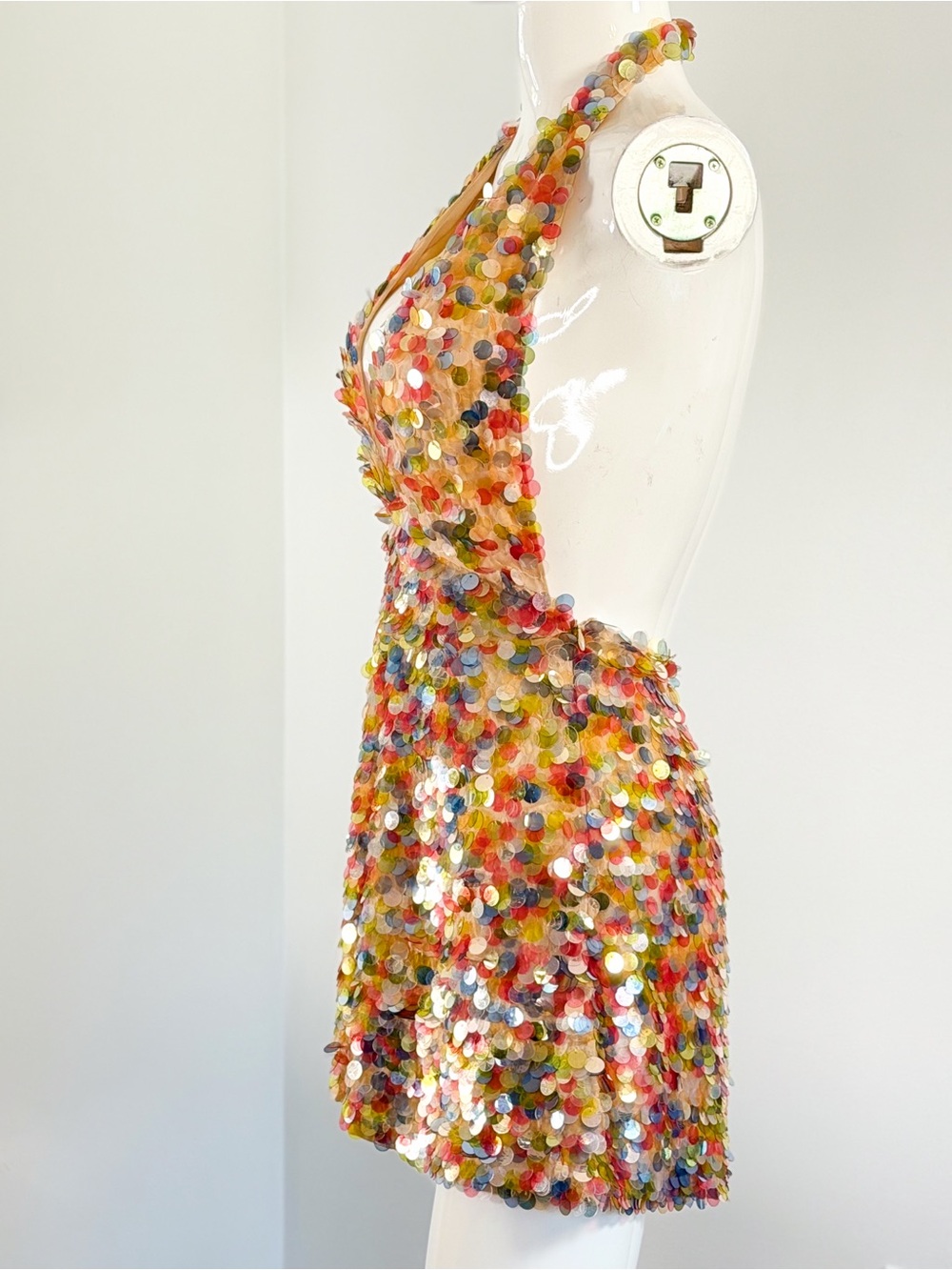 Retrofete AVIGAIL Sequin Mini Dress size XS - Picture 8 of 15